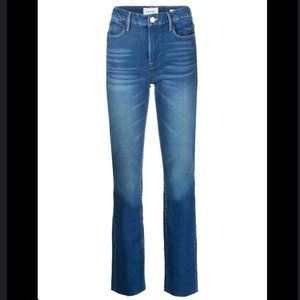 NWT! FRAME Le Super High Straight in Jericho